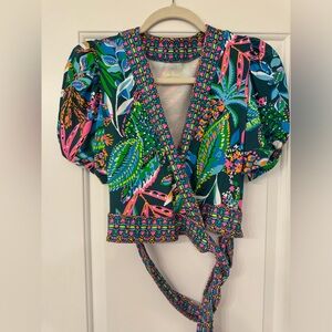 Lilly cropped blouse